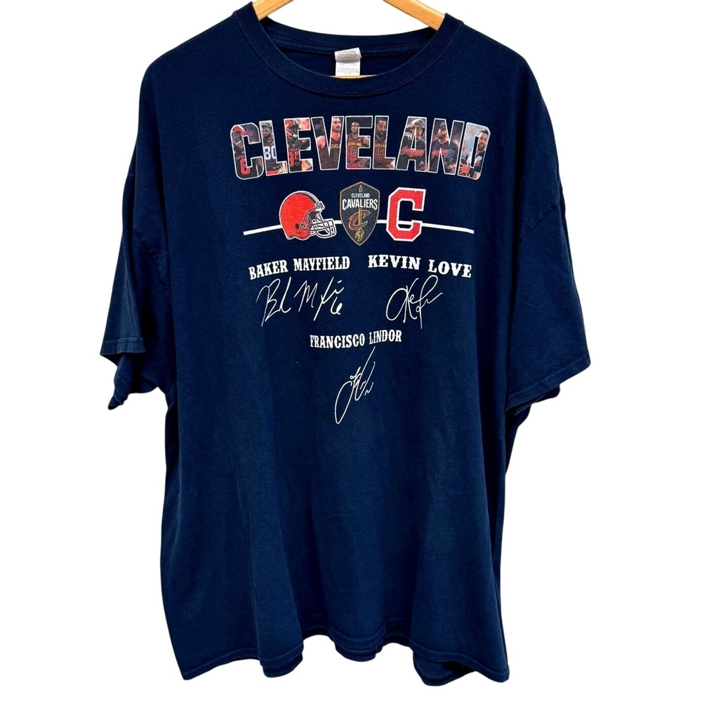 Cleveland Cavaliers‎ Browns Baker Mayfield Kevin Love T-Shirt 3XL